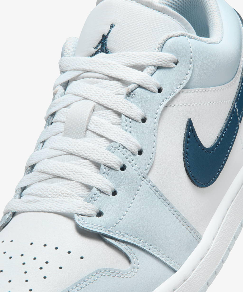 Nike Air Jordan 1 Low – Aura / Squadron Blue / White