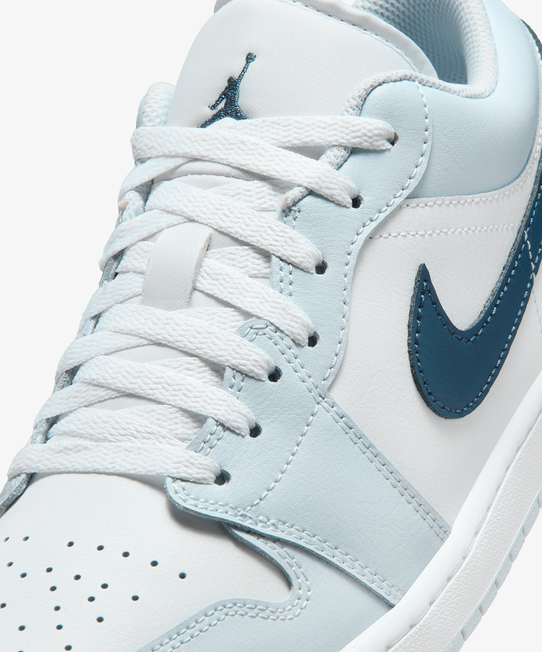 Nike Air Jordan 1 Low – Aura / Squadron Blue / White