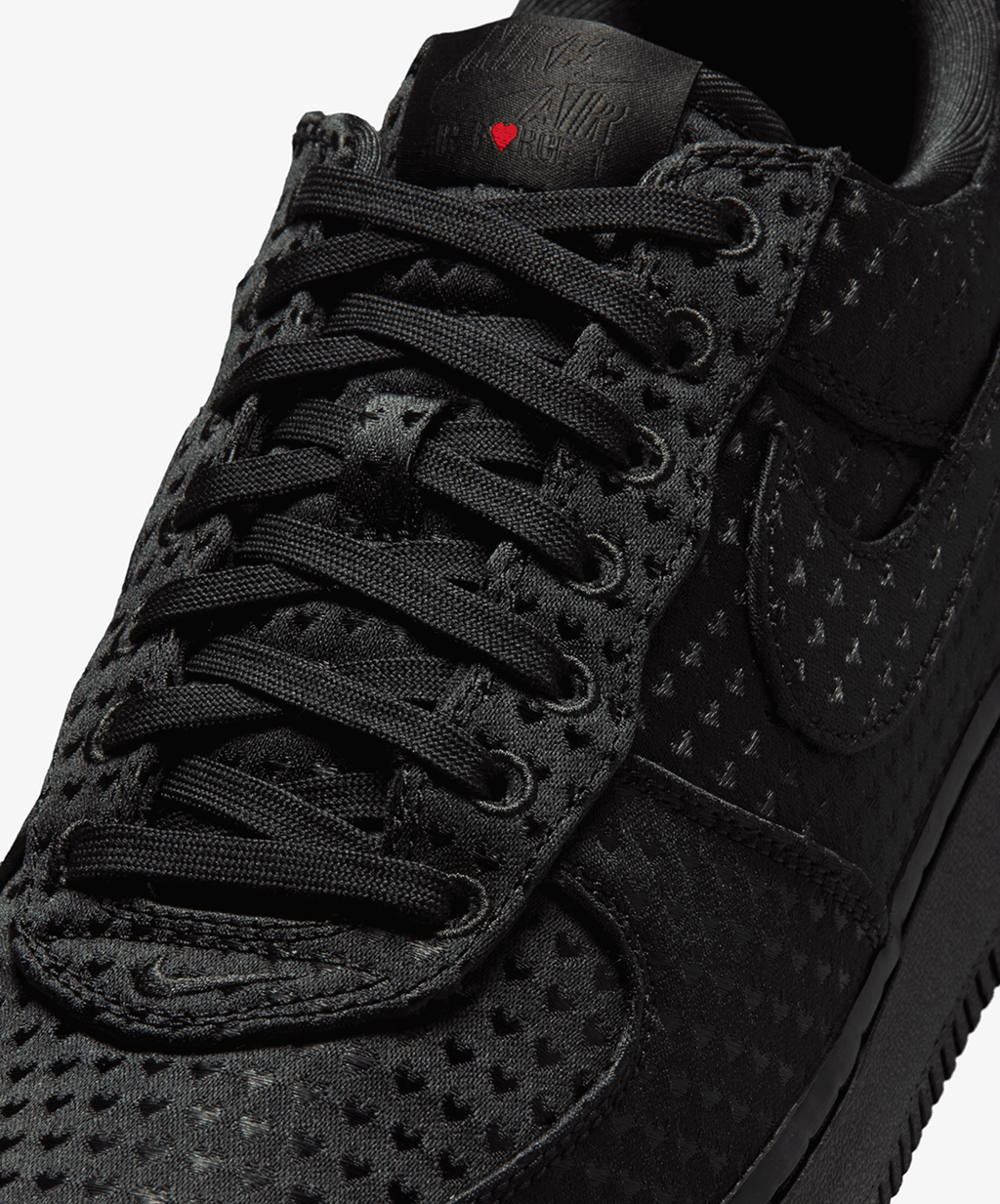 Nike Air Force 1 Retro Valentine's Day – Black / University Red