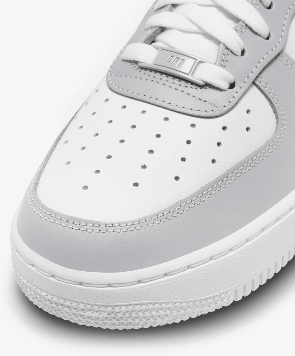 Nike Air Force 1 '07 – White / Lt Smoke Grey / White / Lt Smoke Grey