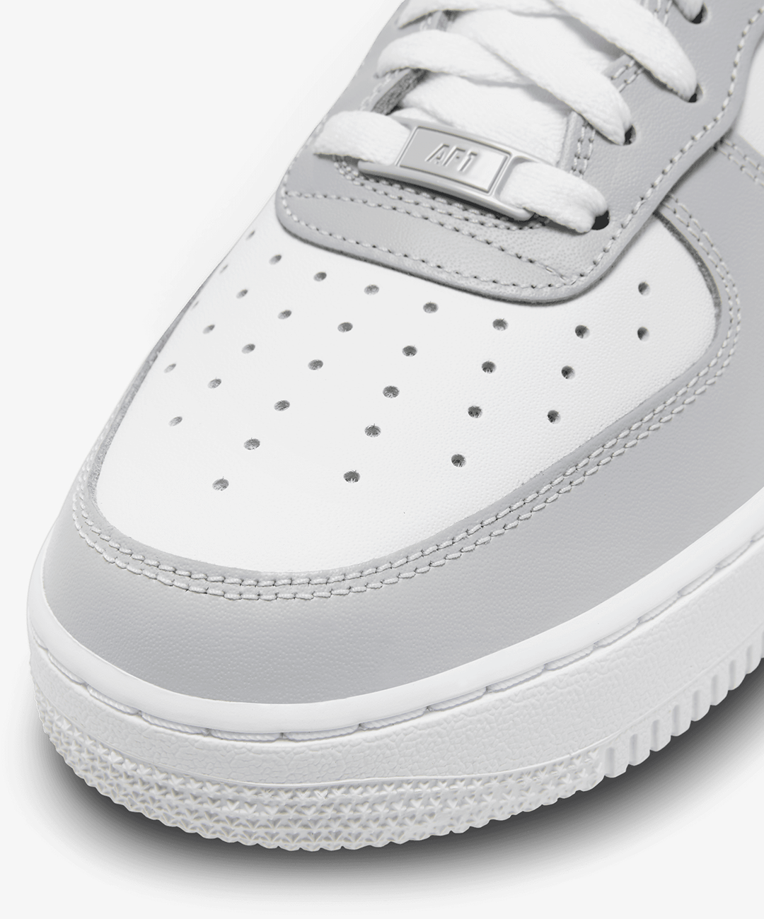 Nike Air Force 1 '07 – White / Lt Smoke Grey / White / Lt Smoke Grey