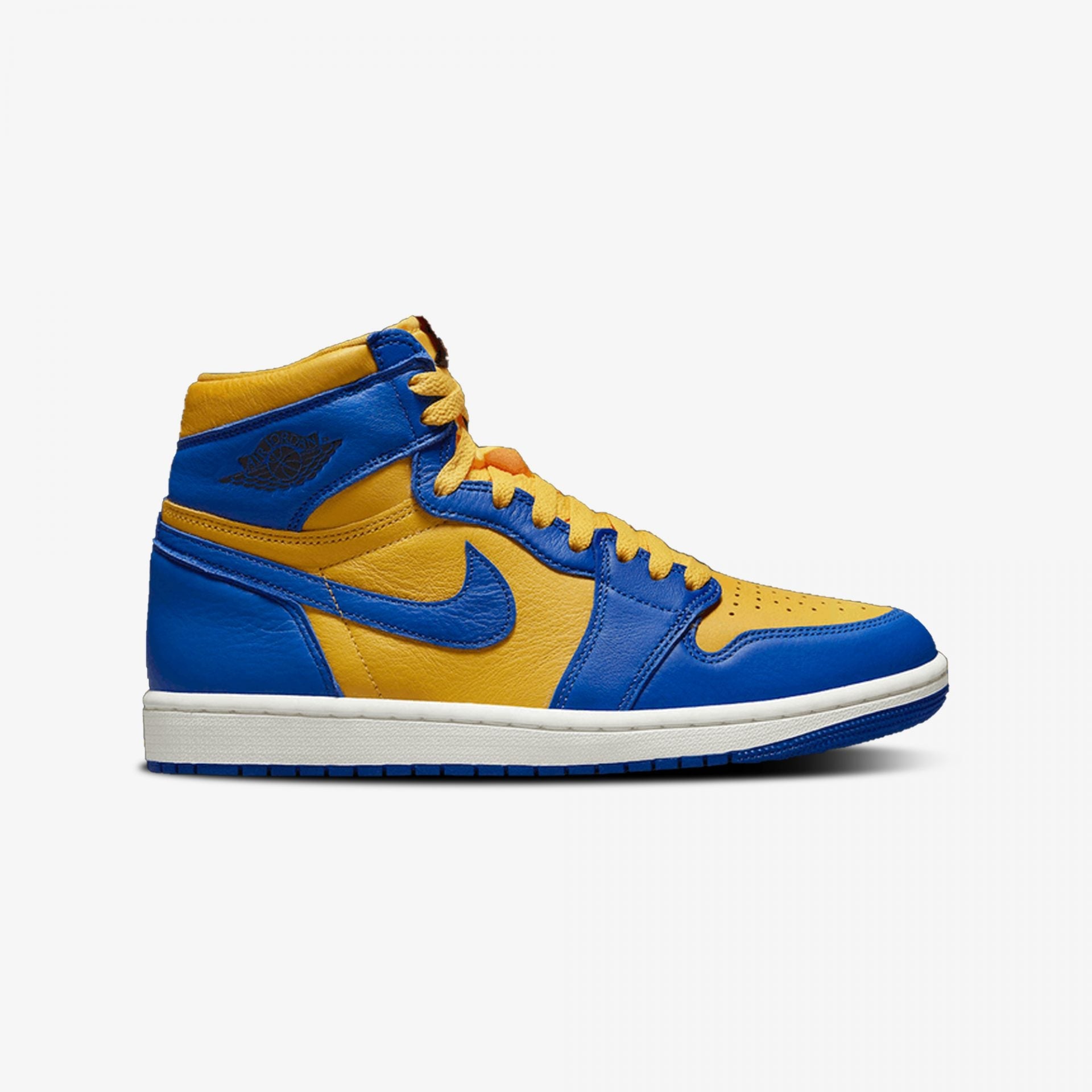 Nike Air Jordan 1 Retro High OG – Varsity Maize / Game Royal / Sail