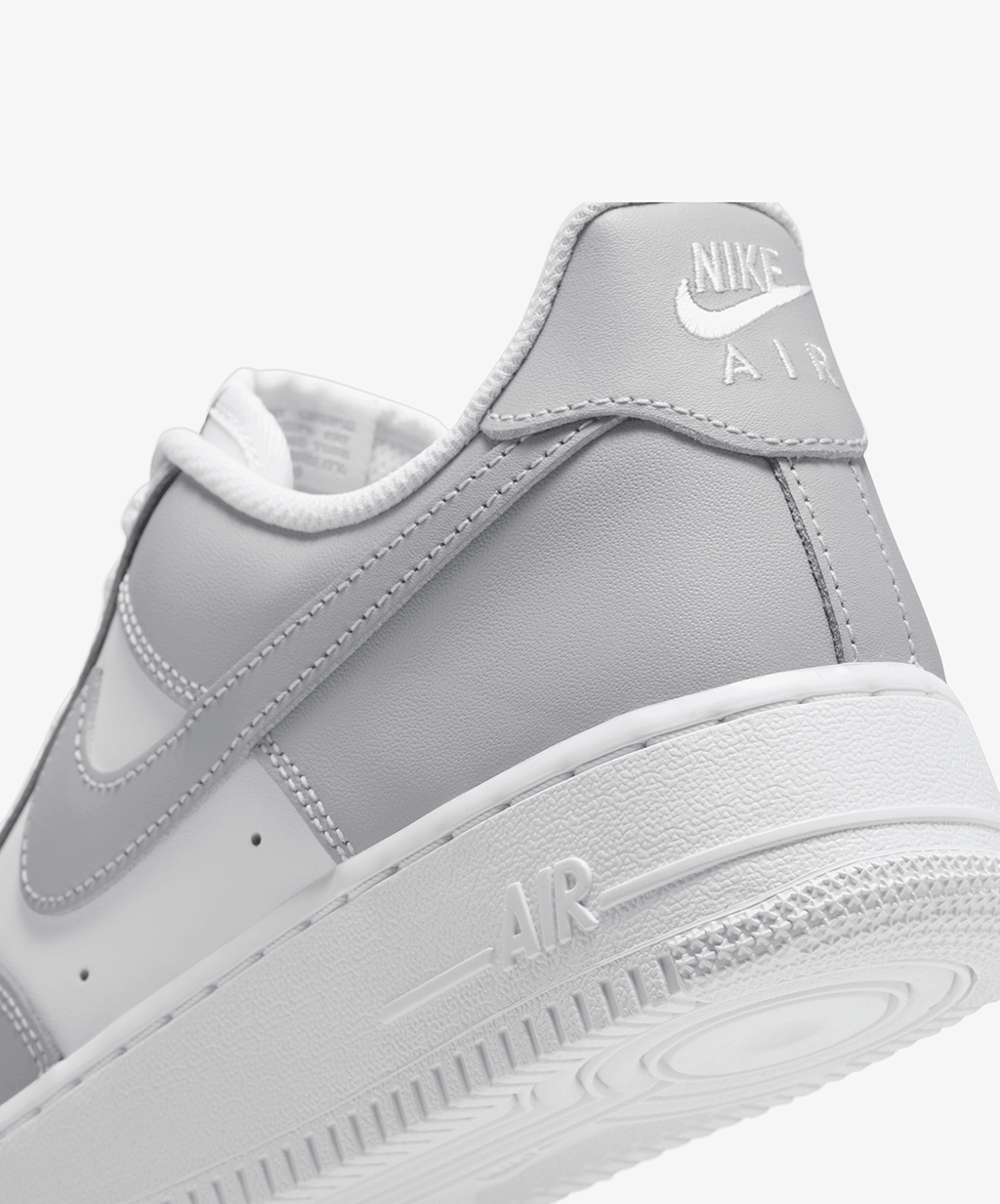 Nike Air Force 1 '07 – White / Lt Smoke Grey / White / Lt Smoke Grey