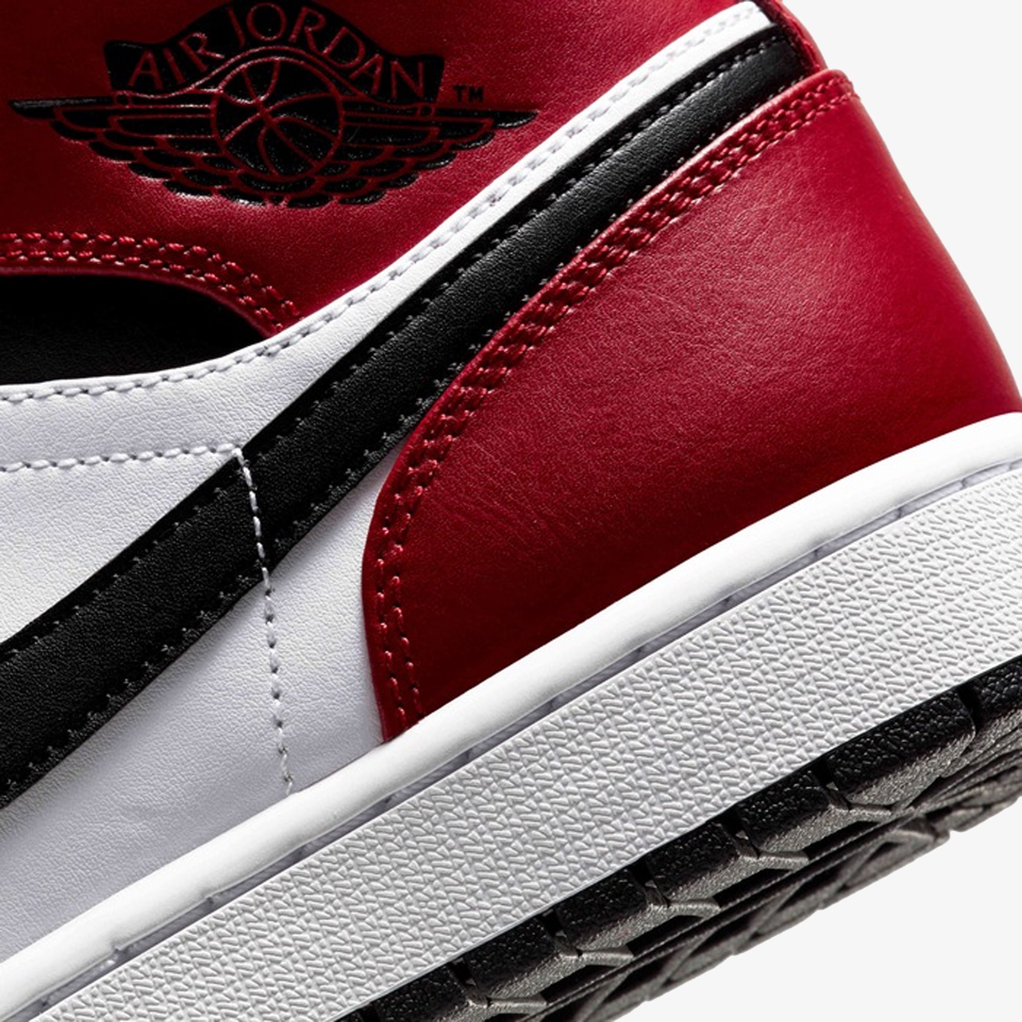 Nike Air Jordan 1 Mid – Black / Gym Red