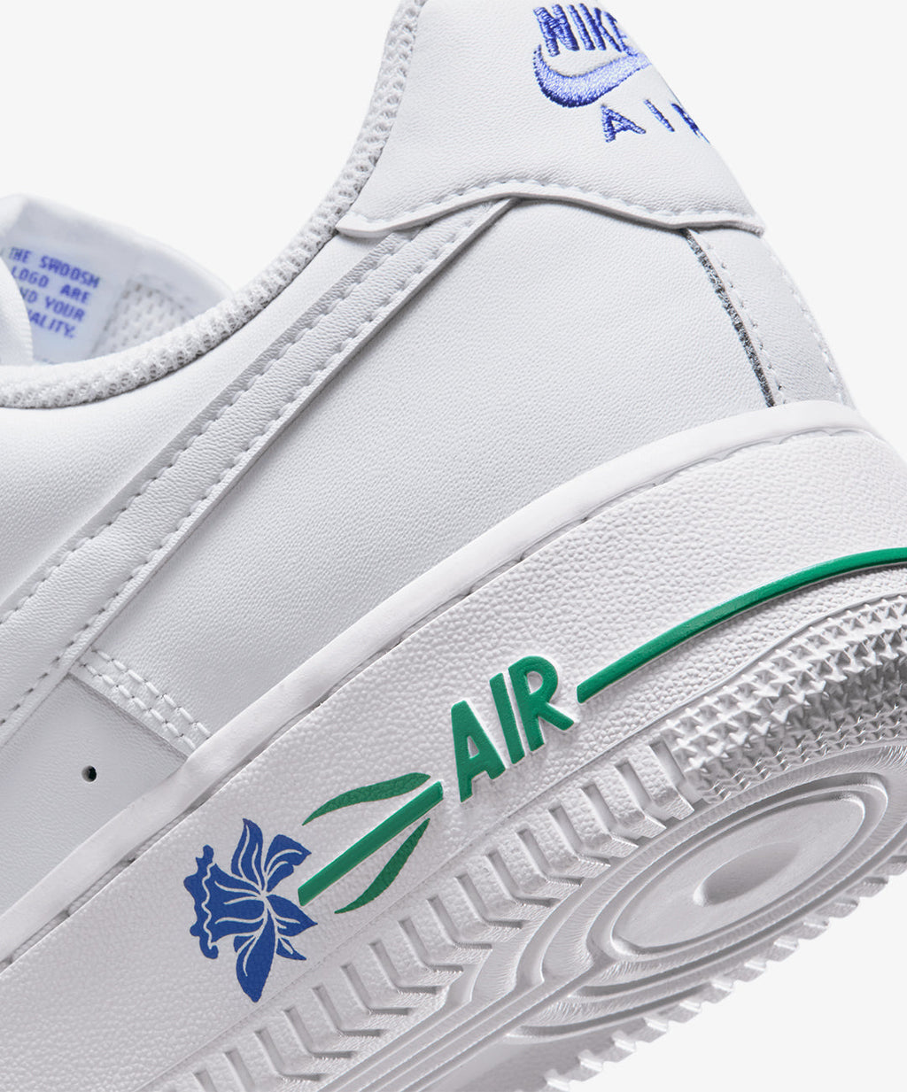 Nike Air Force 1 '07 SE – White / Persian Violet / Stadium Green