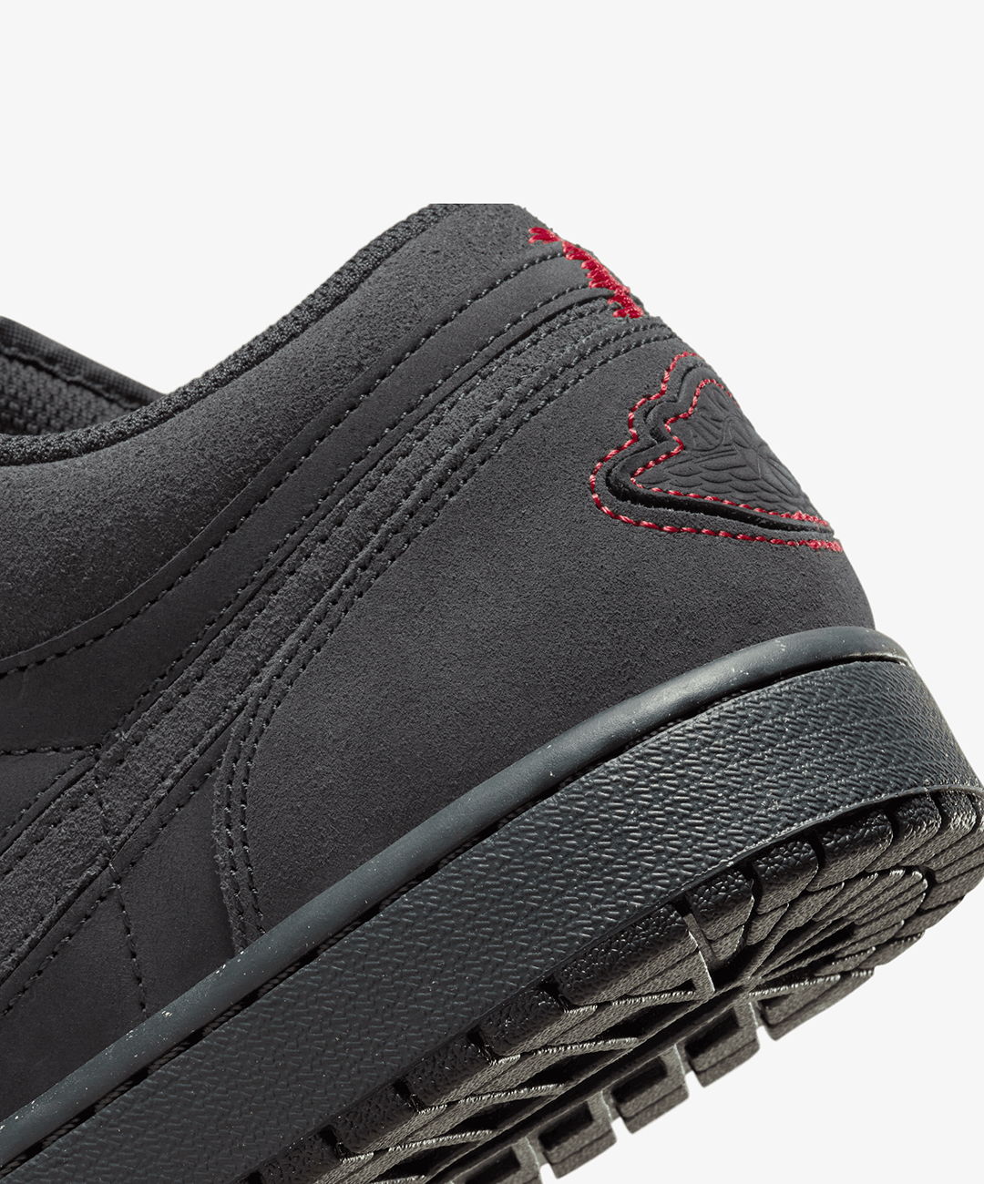 Nike Air Jordan 1 Low SE Craft – Dk Smoke Grey / Black / Varsity Red