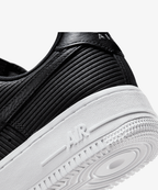 Nike Air Force 1 '07 – Black / Smoke Grey / Metallic Silver