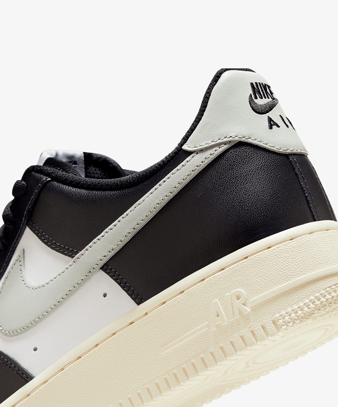 Nike Air Force 1 '07 – White / Light Silver / Coconut Milk / Black