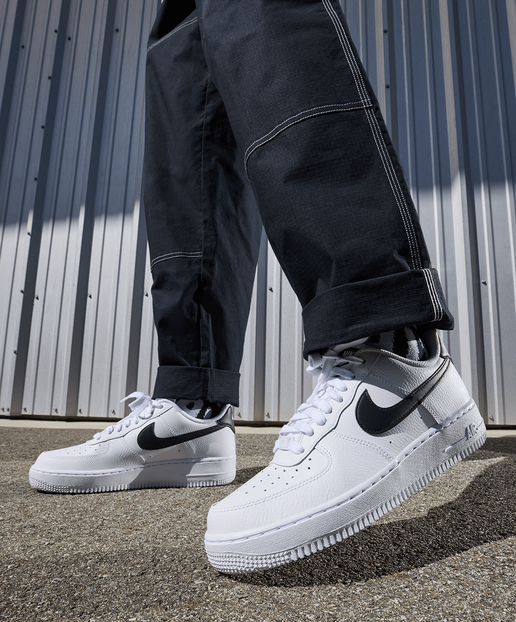 Nike Air Force 1 '07 – White / Black / White