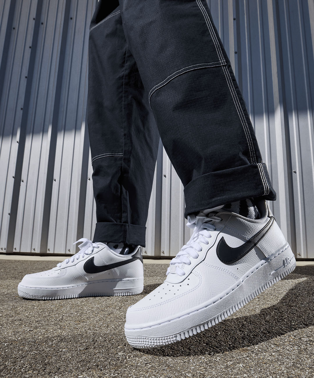 Nike Air Force 1 '07 – White / Black / White