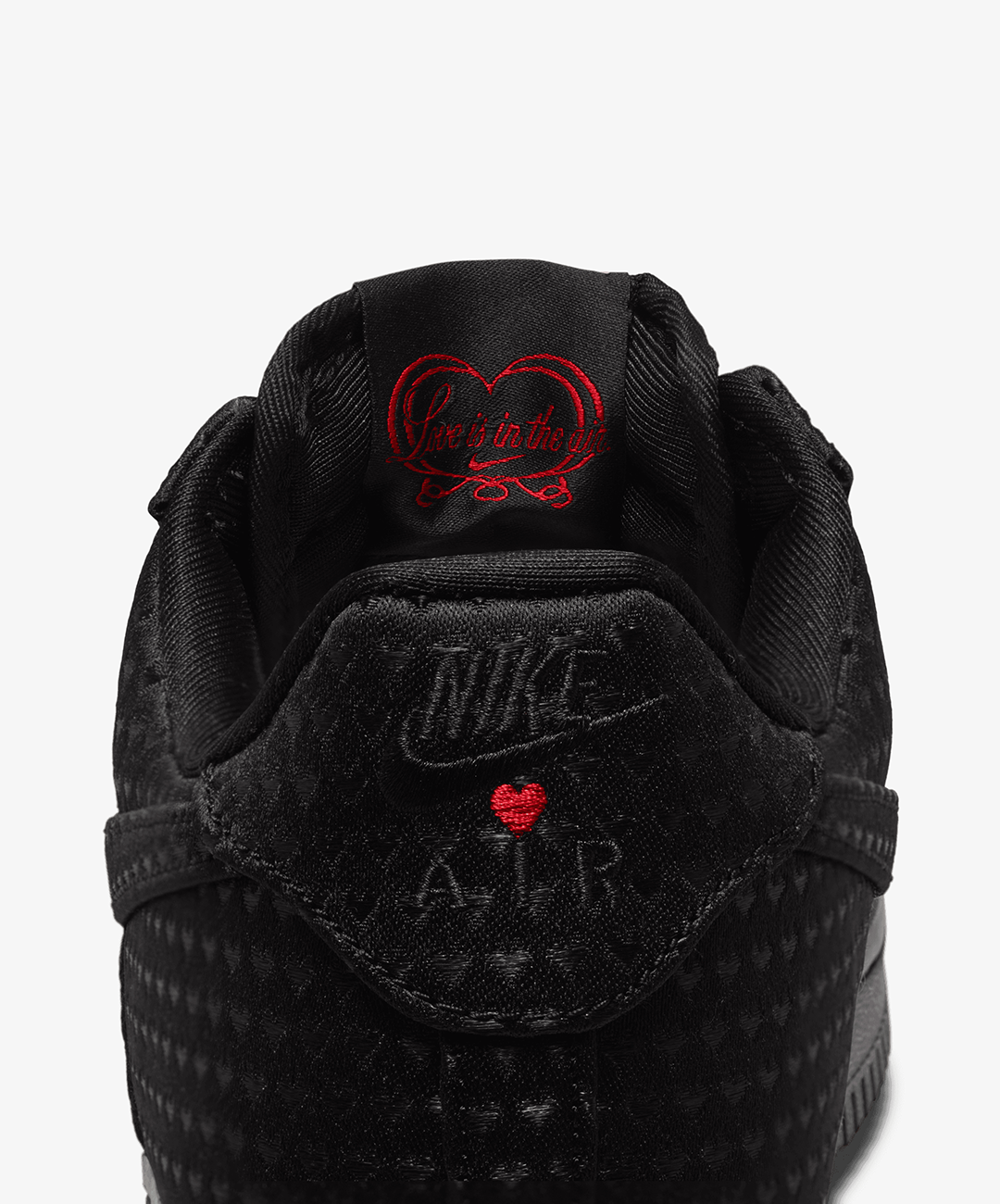 Nike Air Force 1 Retro Valentine's Day – Black / University Red