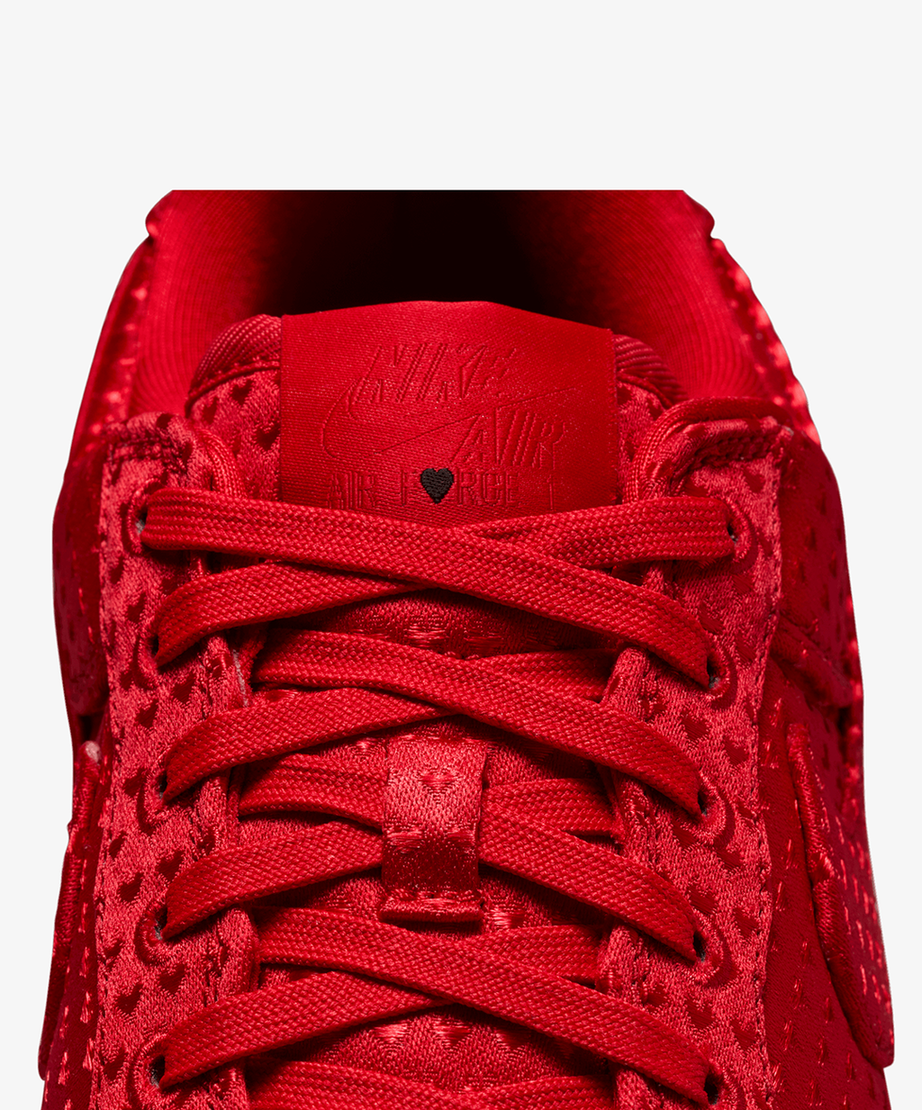 Nike Air Force 1 Retro Valentine's Day – University Red / Black