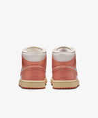 Nike Air Jordan 1 Mid – Sail / Lt Madder Root / Madder Root / Muslin