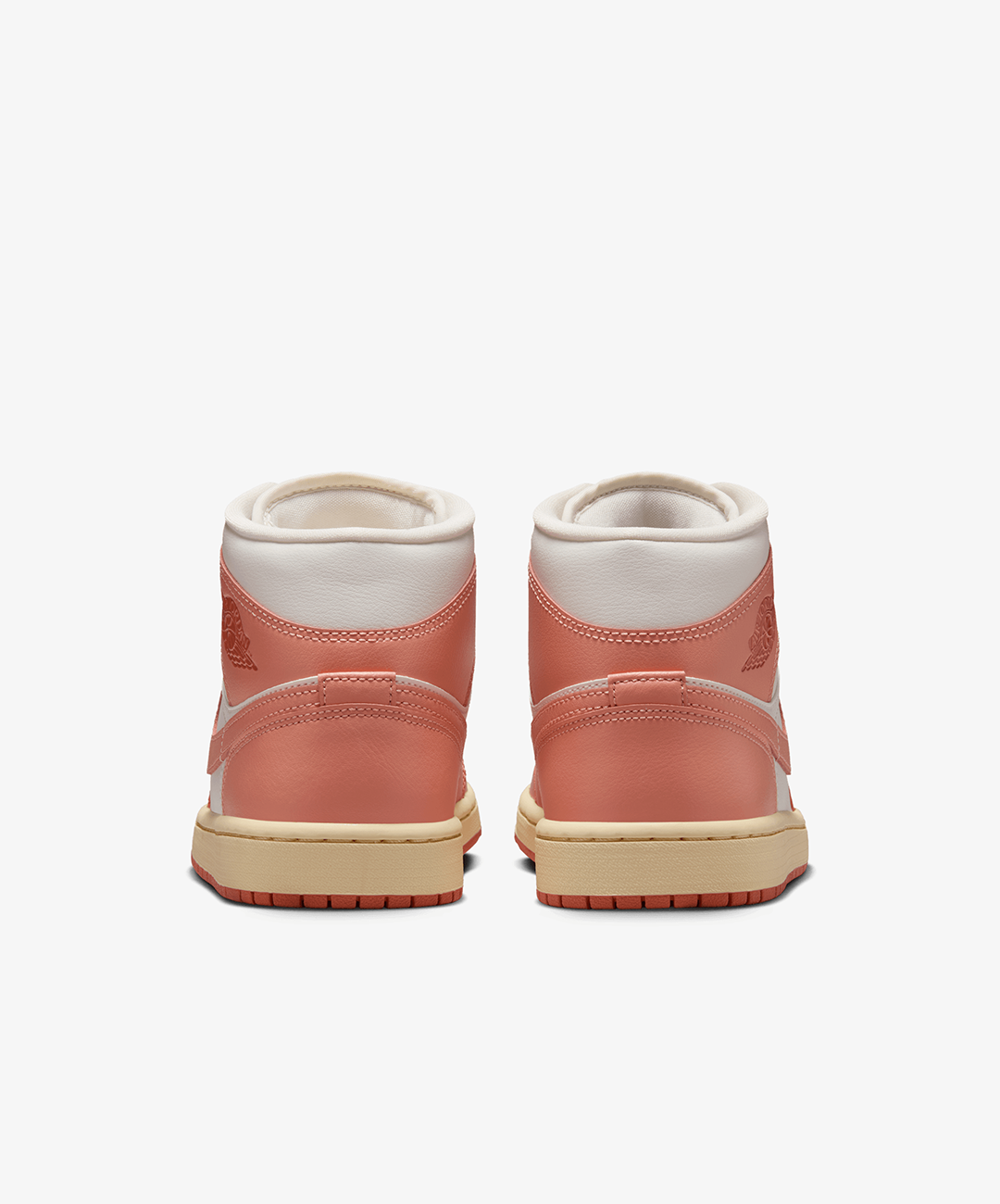 Nike Air Jordan 1 Mid – Sail / Lt Madder Root / Madder Root / Muslin