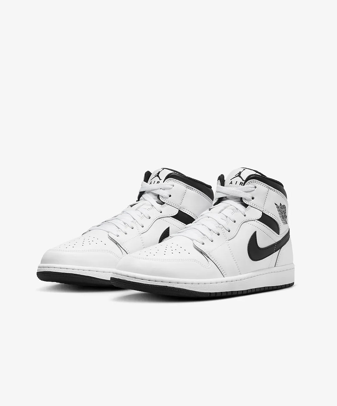 Nike Air Jordan 1 Mid – White / Black / White / Black