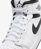 Nike Air Jordan 1 Mid – White / Black / White / Black