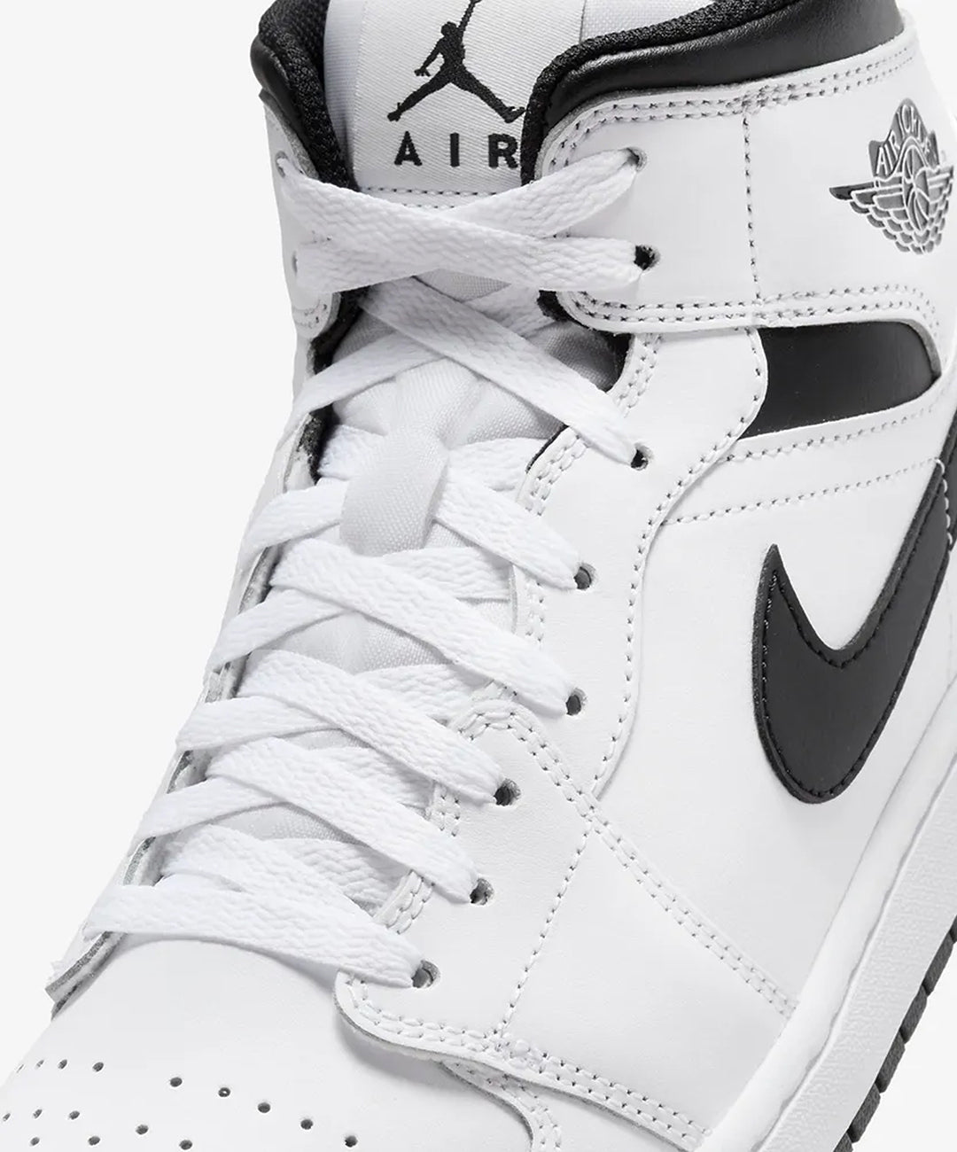 Nike Air Jordan 1 Mid – White / Black / White / Black