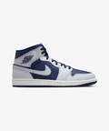 Nike Air Jordan 1 Mid – Blue Void / Pure Platinum / Summit White