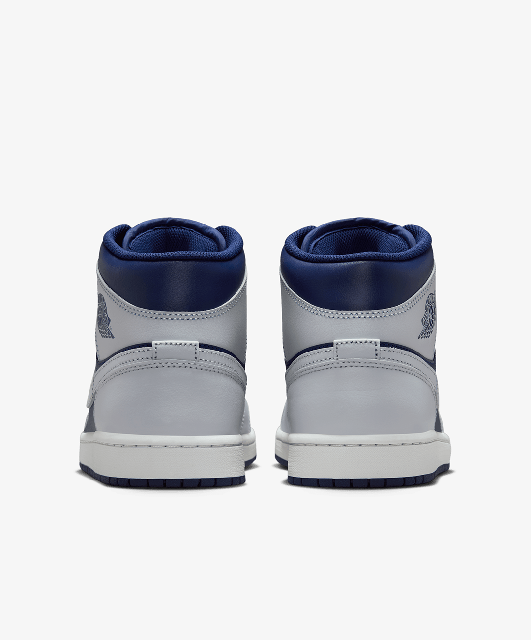 Nike Air Jordan 1 Mid – Blue Void / Pure Platinum / Summit White