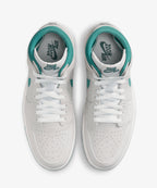 Nike Air Jordan 1 Zoom CMFT 2 – Summit White / Bicoastal / Oxidized Green