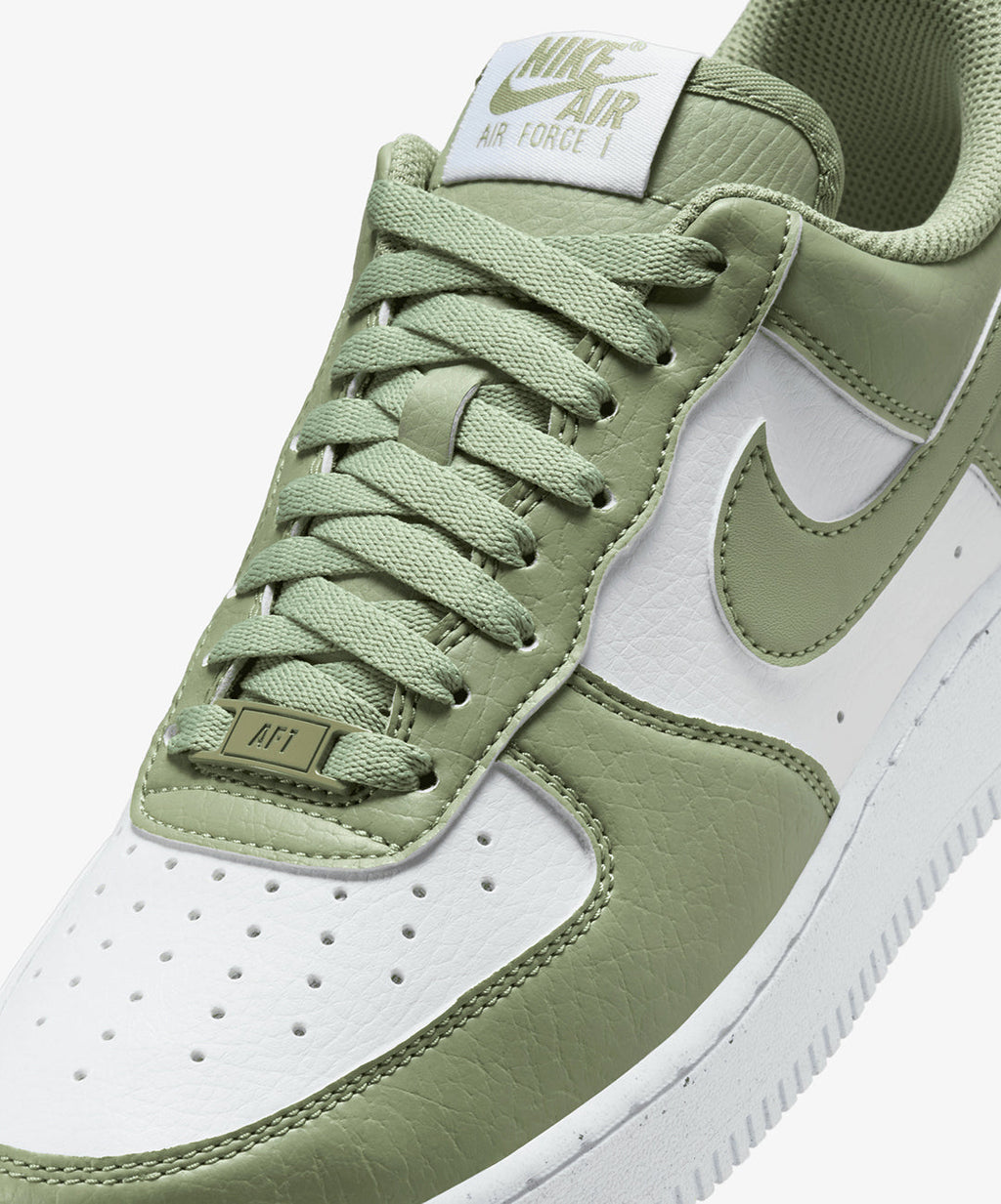 Nike Air Force 1 '07 Next Nature – White / Oil Green / White
