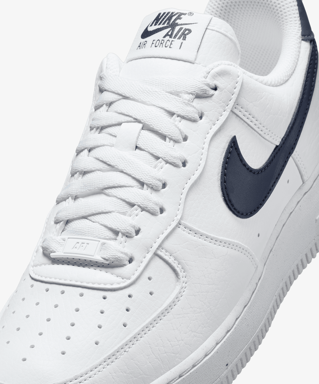 Nike Air Force 1 '07 Next Nature – White / Midnight Navy / White