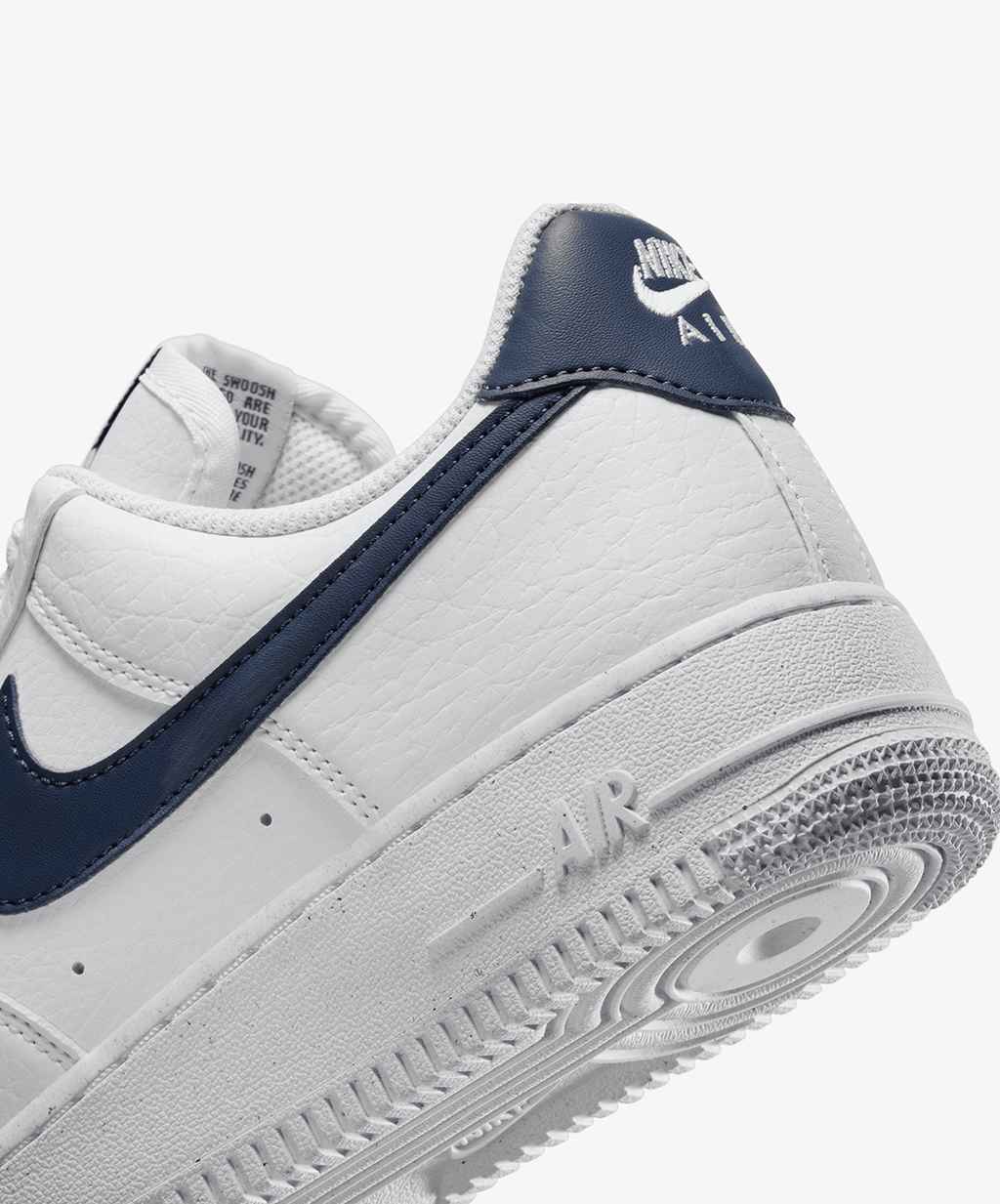Nike Air Force 1 '07 Next Nature – White / Midnight Navy / White