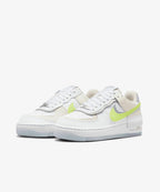 Nike Air Force 1 Shadow – White / Lt Lemon Twist / Wolf Grey