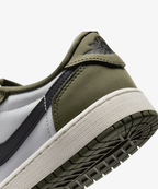 Nike Air Jordan 1 Retro Low – Medium Olive / Summit White