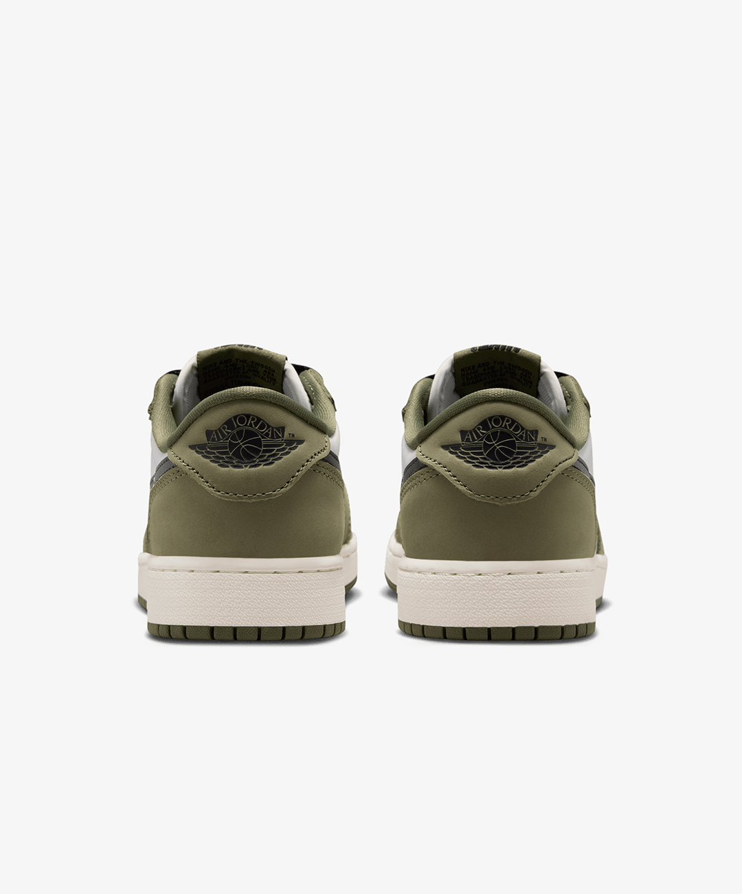 Nike Air Jordan 1 Retro Low – Medium Olive / Summit White