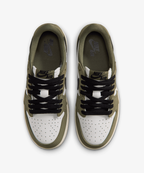 Nike Air Jordan 1 Retro Low – Medium Olive / Summit White