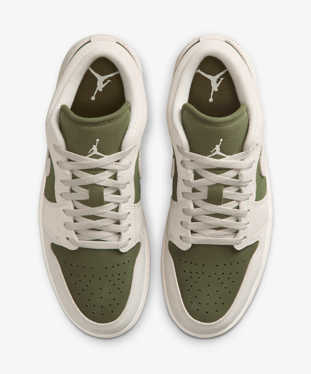 Nike Air Jordan 1 Low SE – Medium Olive / Lt Orewood Brn / Sail