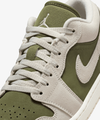 Nike Air Jordan 1 Low SE – Medium Olive / Lt Orewood Brn / Sail