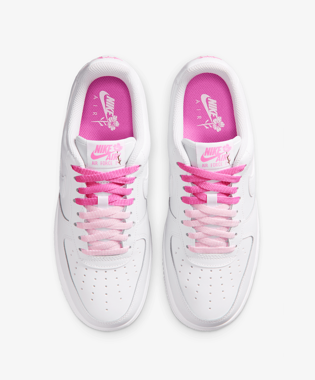 Nike Air Force 1 '07 SE – White / Playful Pink / Fauna Brown