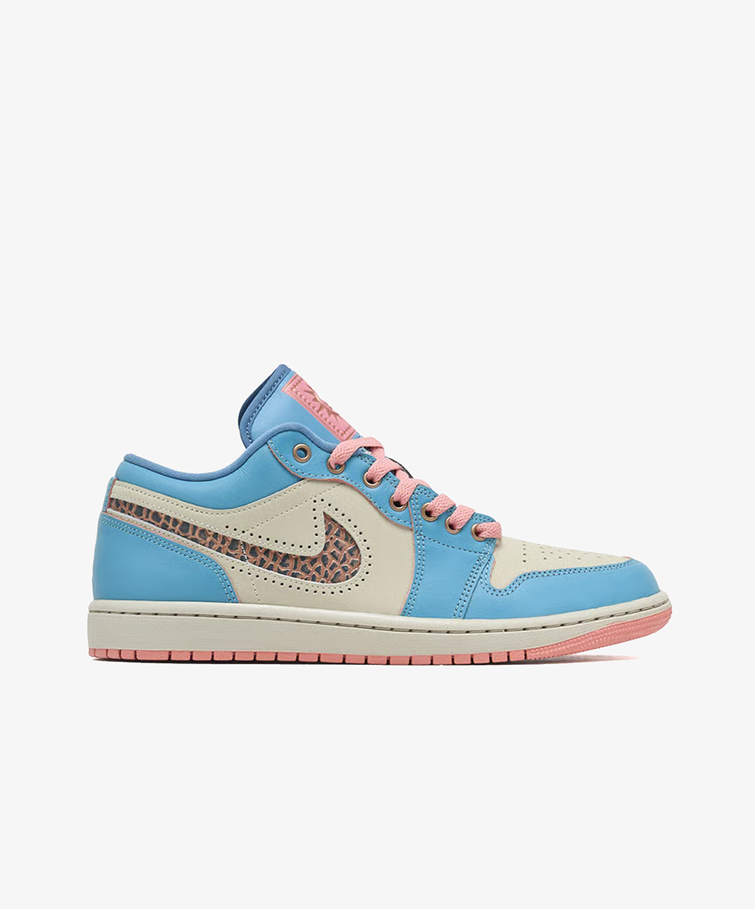 Nike Air Jordan 1 Low SE – Denim Turq / Smokey Blue / Red Stardust