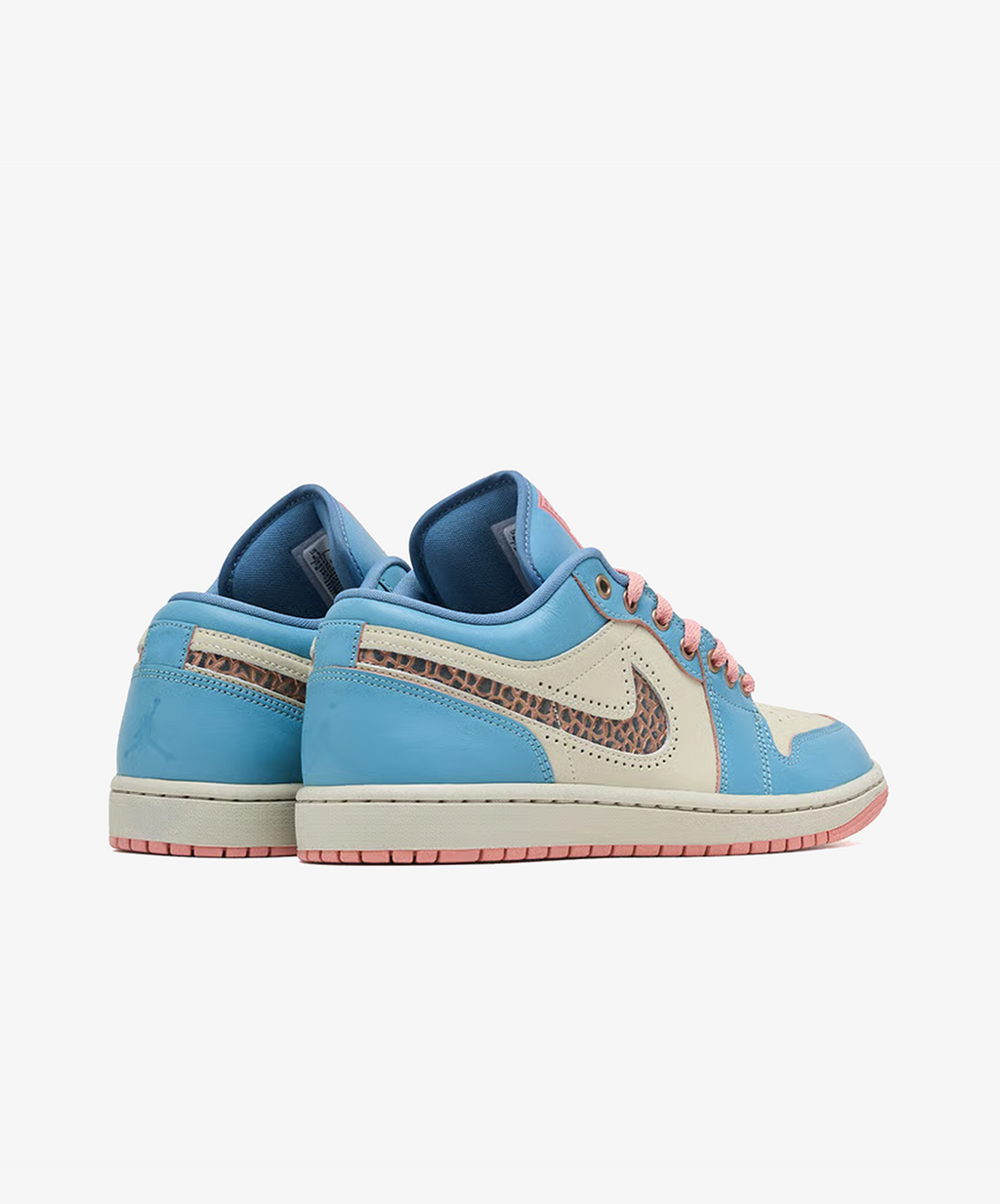 Nike Air Jordan 1 Low SE – Denim Turq / Smokey Blue / Red Stardust