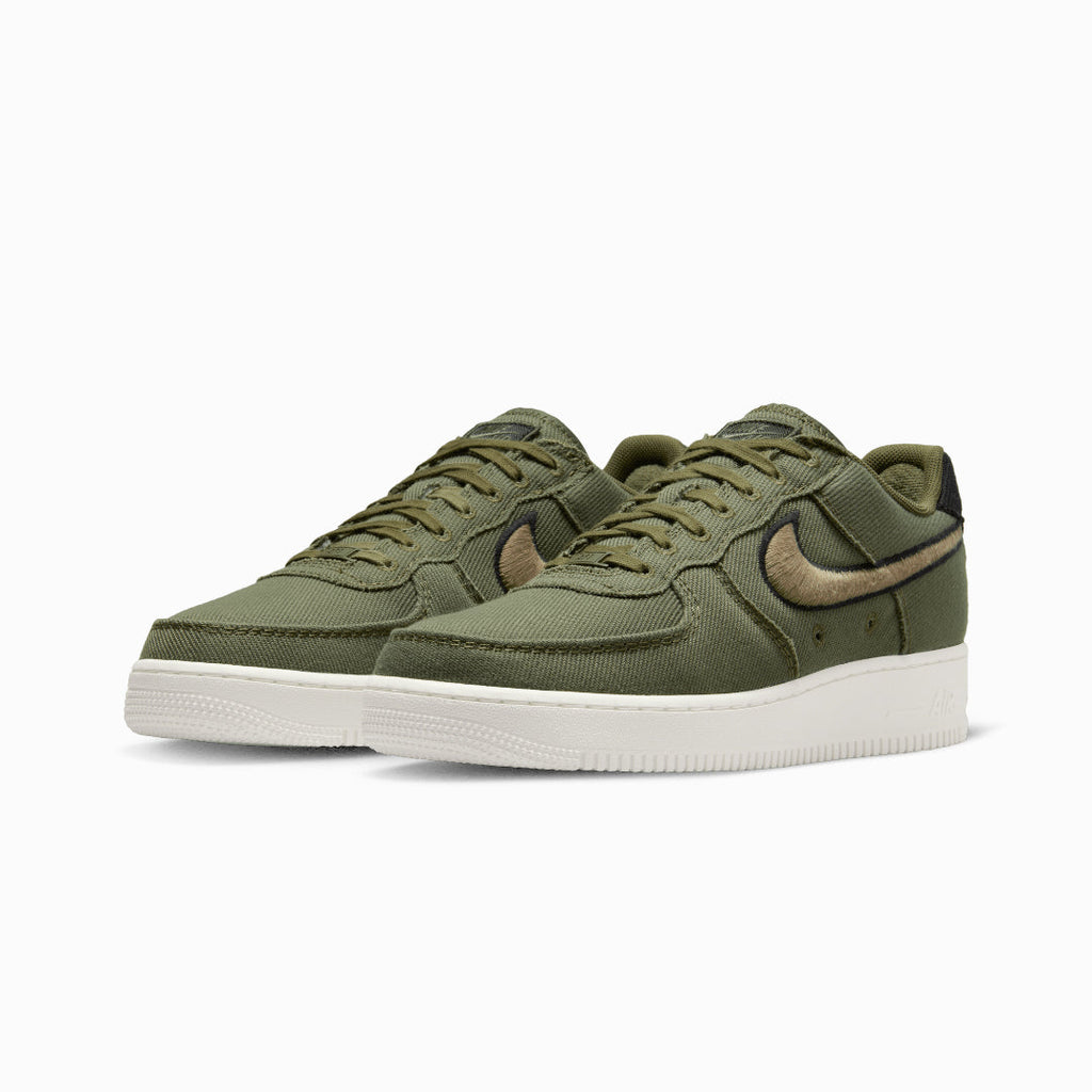 Nike Air Force 1 Low Canvas – Army Olive / Matte Olive / Phantom / Black