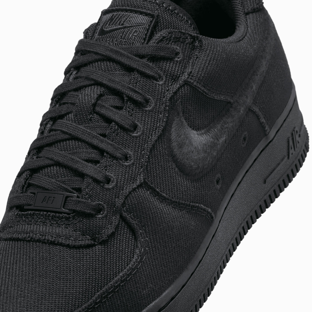 Nike Air Force 1 Low Canvas – Black