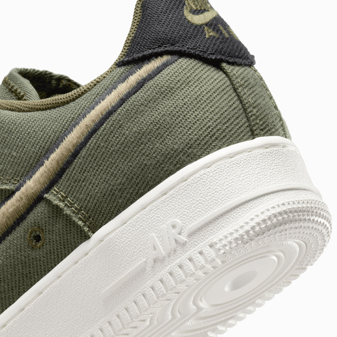 Nike Air Force 1 Low Canvas – Army Olive / Matte Olive / Phantom / Black