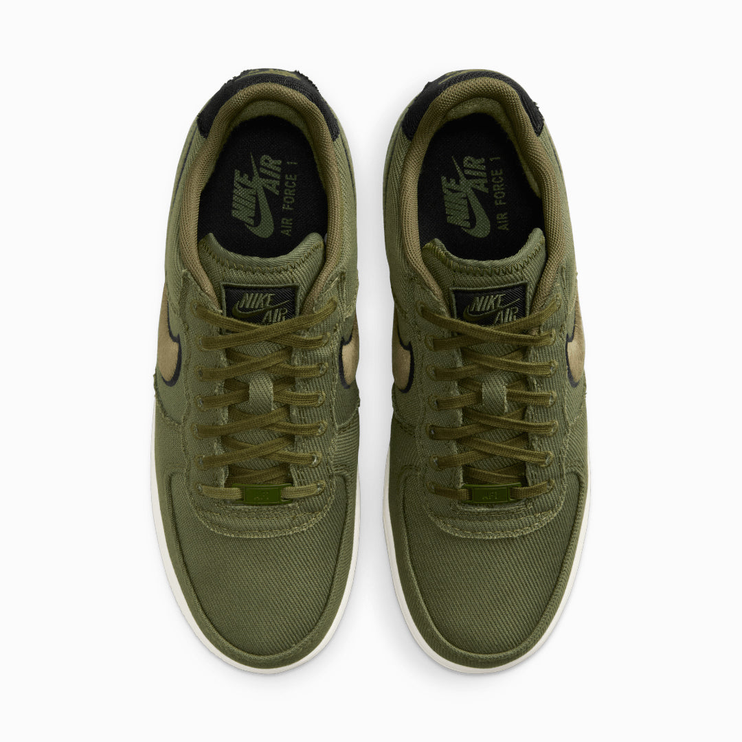 Nike Air Force 1 Low Canvas – Army Olive / Matte Olive / Phantom / Black